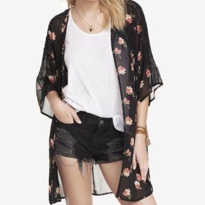 Express Floral Kimono